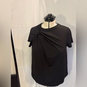 Universal Standard Black Short Sleeve Top